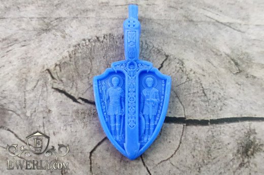 Pendant - icon 1102236JU of injection wax (wholesale), фото